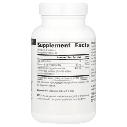 Source Naturals, Ultra-Mag™, 90 Vegan Capsules