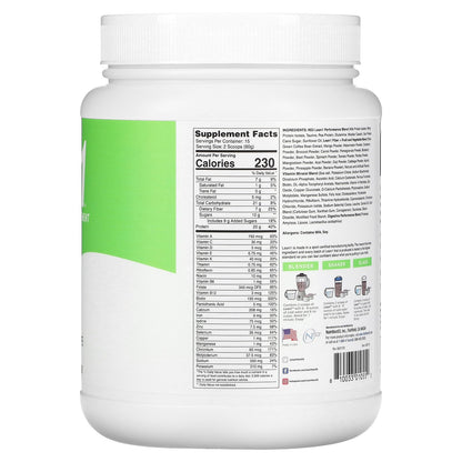 Lean1, Original, Fat Burning Meal Replacement Protein Shake, Cookies & Cream, 1.98 lb (900 g)