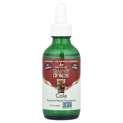 SweetLeaf Stevia, Cola, 2 fl oz (60 ml)