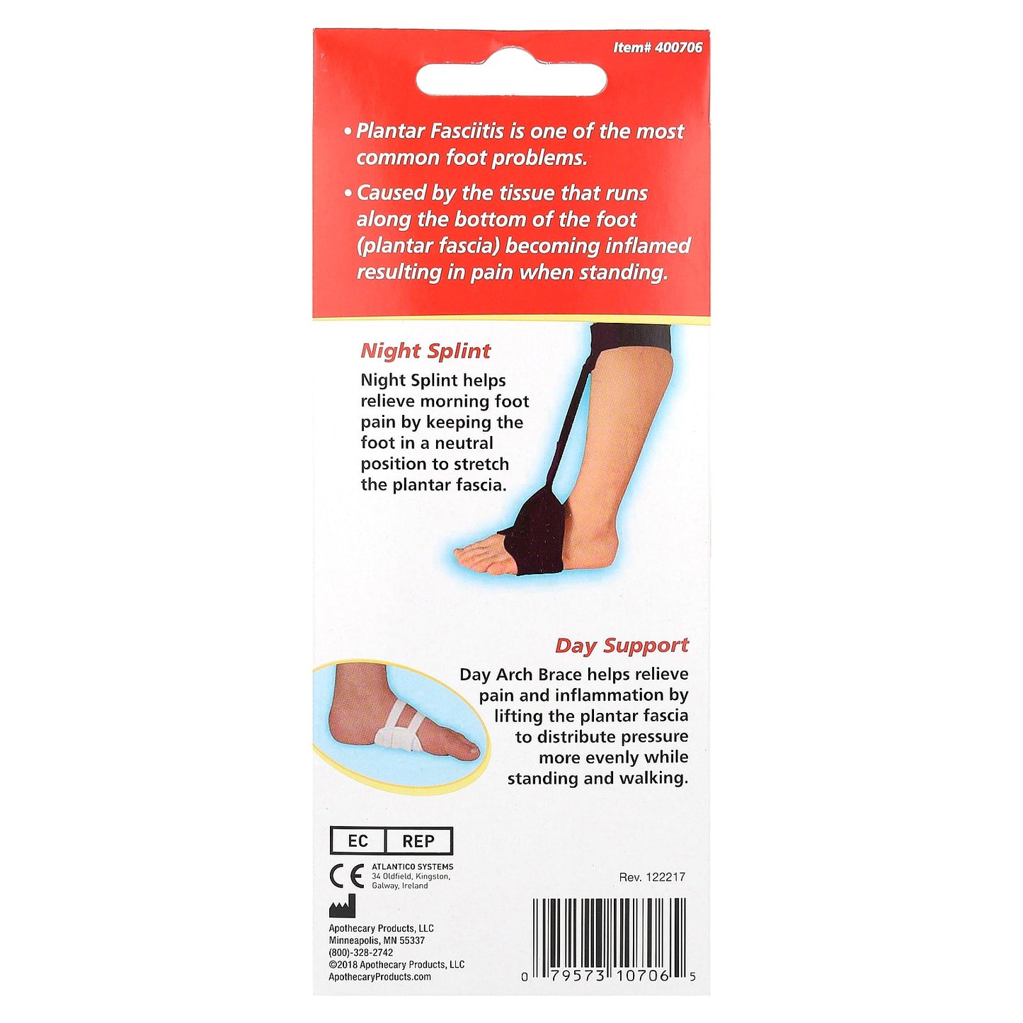 Flents, 24/7 Plantar Fasciitis , 2 Pieces