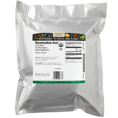 Frontier Co-op, Organic Cut & Sifted Marshmallow Root, 16 oz (453 g)