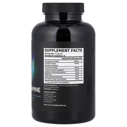 Intelligent Labs, Glucosamine, 180 Capsules
