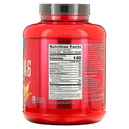 BSN, Syntha-6® Isolate, Protein Powder Drink Mix, Peanut Butter Cookie, 4.02 lb (1.82 kg)