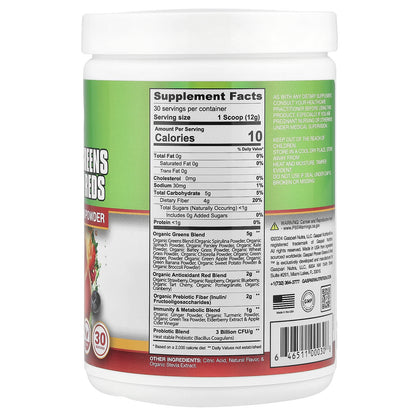 Gaspari Nutrition, Proven Greens & Reds, Mango Splash, 12.69 oz (360 g)