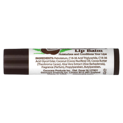 Cococare, Coconut Lip Balm, 0.15 oz (4.2 g)