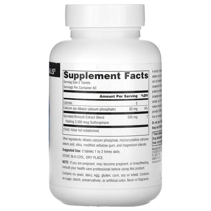 Source Naturals, Broccoli Sprouts Extract, 120 Tablets (125 mg per Tablet)