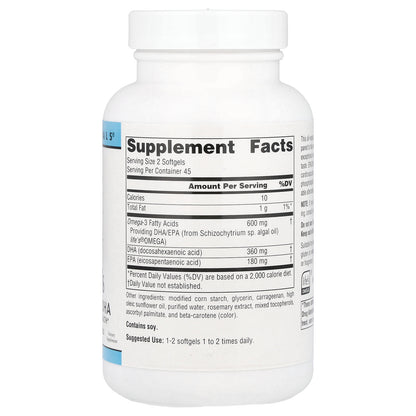 Source Naturals, Vegan Omega-3s, 300 mg , 90 Vegan Softgels