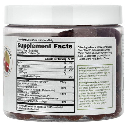 Dr. Murray's, Sleep Boost Gummies, Cherry, 90 Vegan Gummies