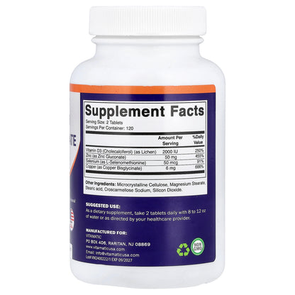 Vitamatic, Copper Bisglycinate, 240 Tablets