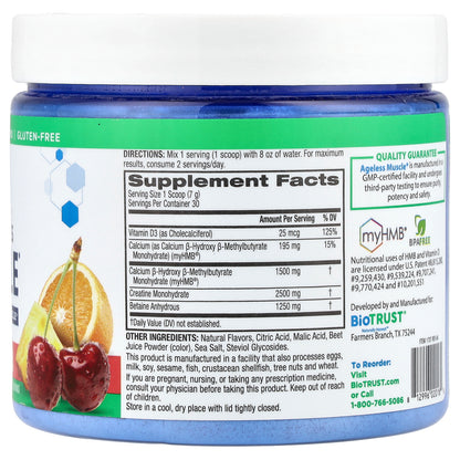 BioTRUST, Ageless Muscle®, Fruit Punch, 7.4 oz (211 g)