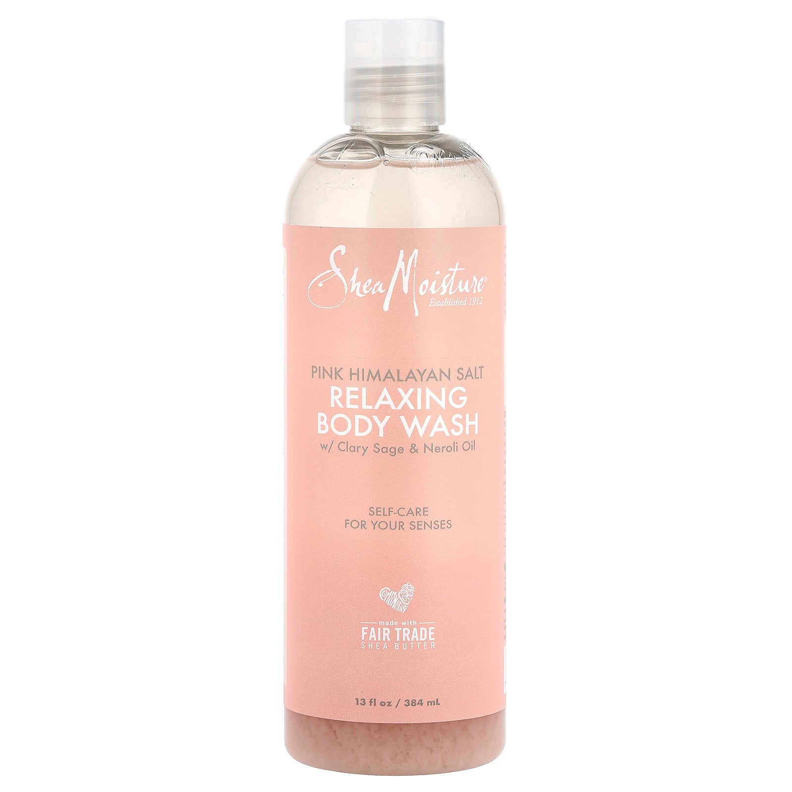 SheaMoisture, Pink Himalayan Salt Relaxing Body Wash, 13 fl oz ( 384 ml)