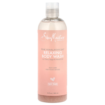 SheaMoisture, Pink Himalayan Salt Relaxing Body Wash, 13 fl oz ( 384 ml)