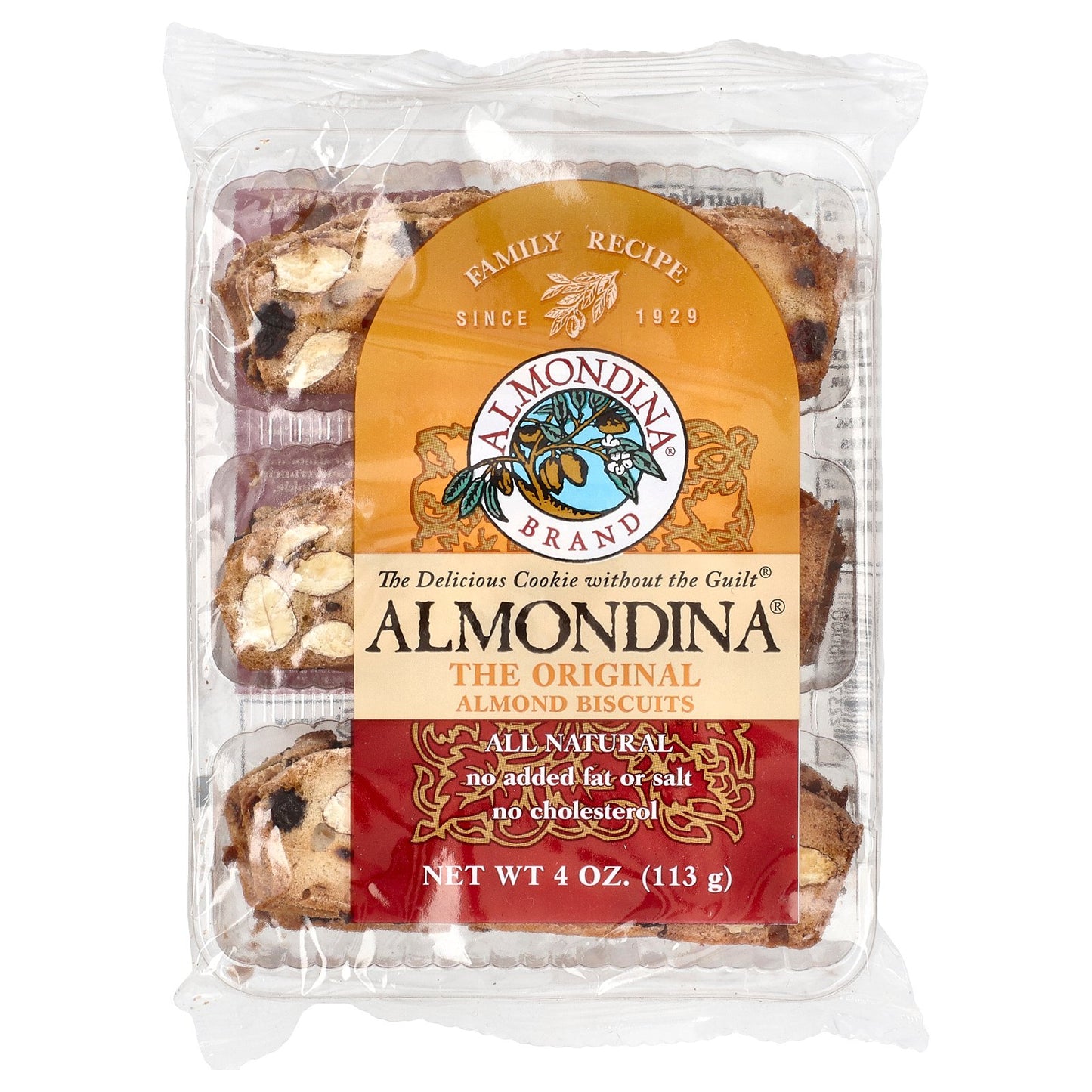 Almondina, The Original Almond Biscuits, 4 oz (113 g)