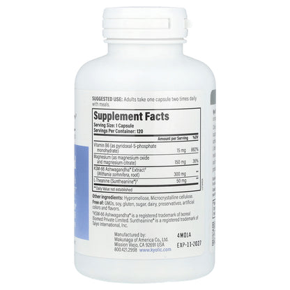 Kyolic, Specialty Series, Calm Mood, 120 Vegan Capsules