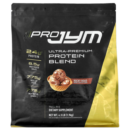 JYM Supplement Science, Pro JYM, Ultra-Premium Protein Blend, Rocky Road, 4.3 lb (1.9 kg)