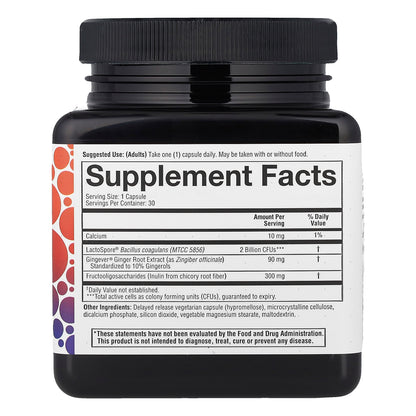 Youtheory, 2X Action Probiotic, 30 Vegetarian Capsules