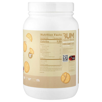 Raw Nutrition, Bum, Itholate® Protein, Vanilla Oatmeal Cookie, 29.1 oz (825 g)