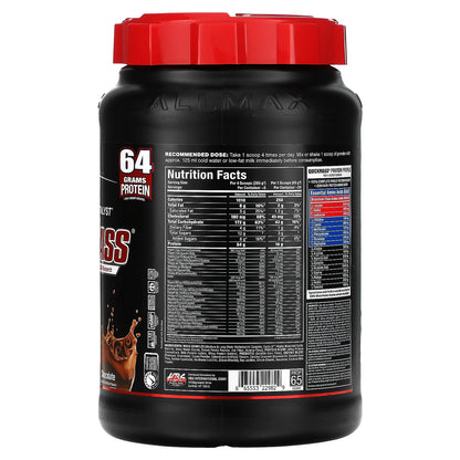 ALLMAX, QuickMass®, Rapid Mass Gain Catalyst, Chocolate, 3.5 lbs (1.59 kg)