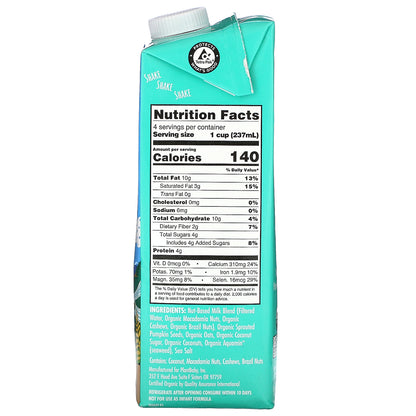 Kiki Milk, Organic Nut & Seed Based Milk, Mac Nut, 32 fl oz (946 ml)