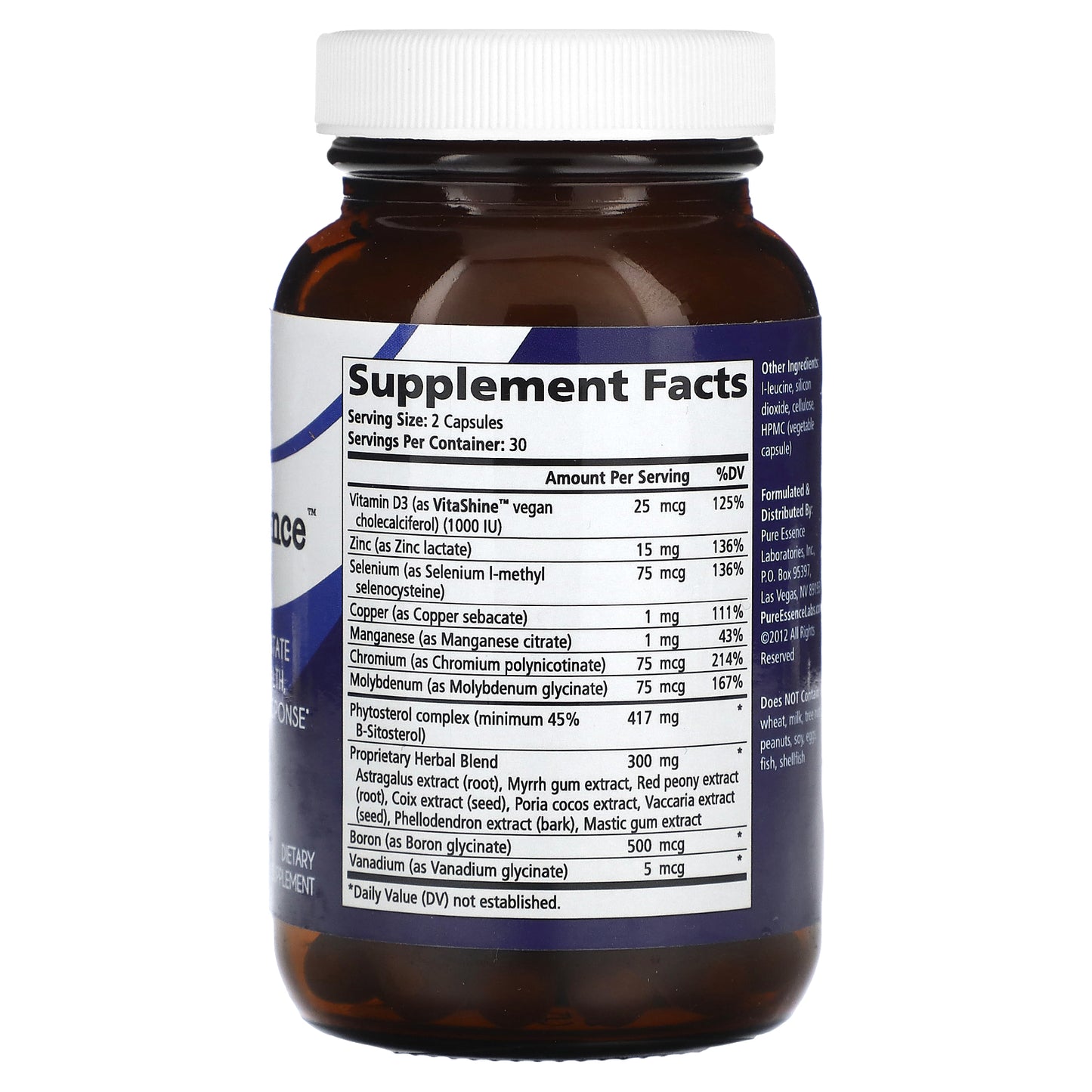 Pure Essence, ProstateEssence, 60 Vegi-Caps