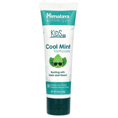 Himalaya, Botanique, Kids Toothpaste, Cool Mint, 4 oz (113 g)