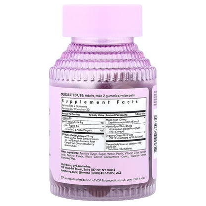 Lemme, Play, Daily Intimacy Gummies, Cherry, 60 Gummies