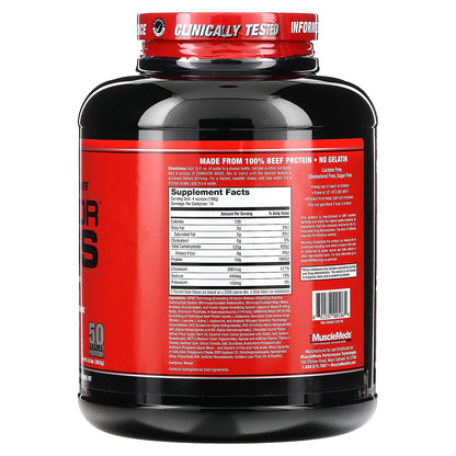 MuscleMeds, Carnivor Mass, Anabolic Beef Protein Gainer, Cookies & Cream, 5.8 lbs (2,632 g)