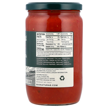 Bionaturae™, Organic Arrabbiata, 24 oz (680 g)