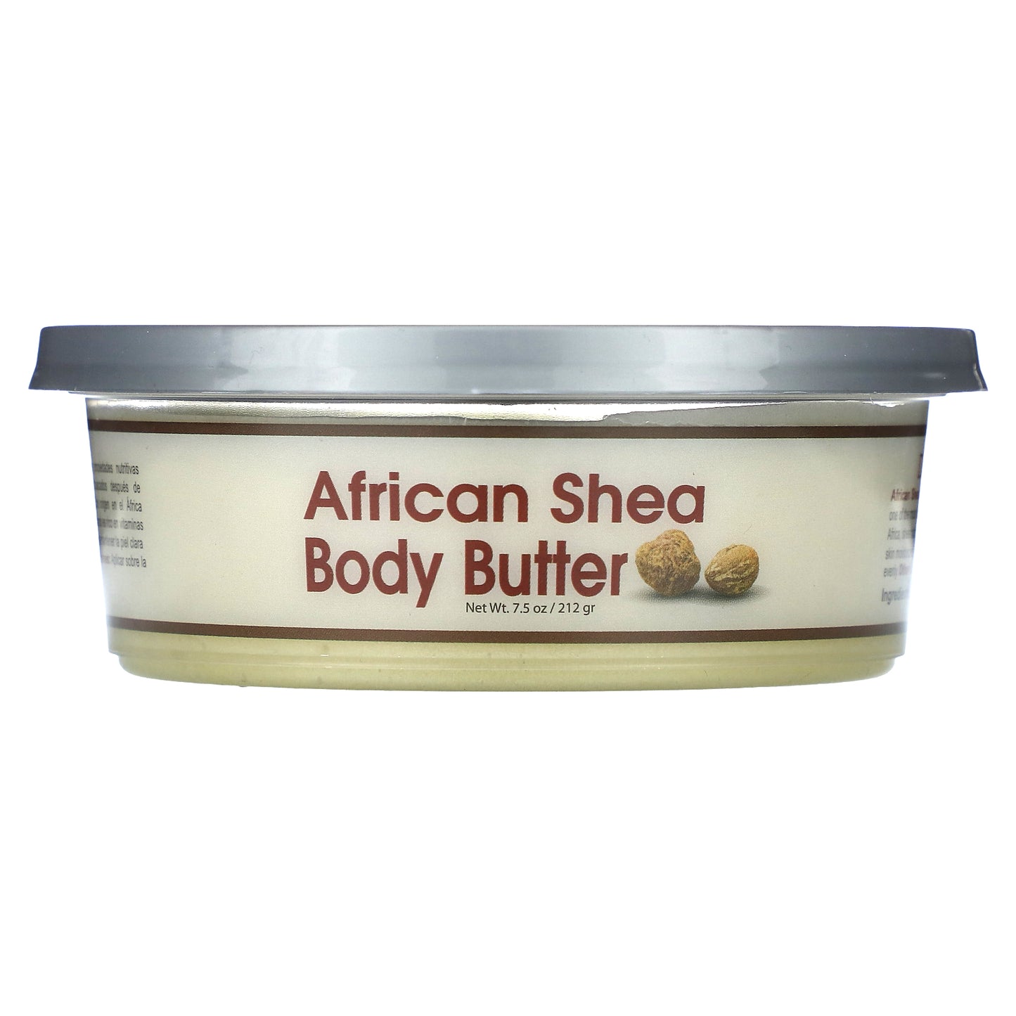 Okay Pure Naturals, African Shea Butter For Skin & Hair, White Smooth, 7.5 oz (212 g)