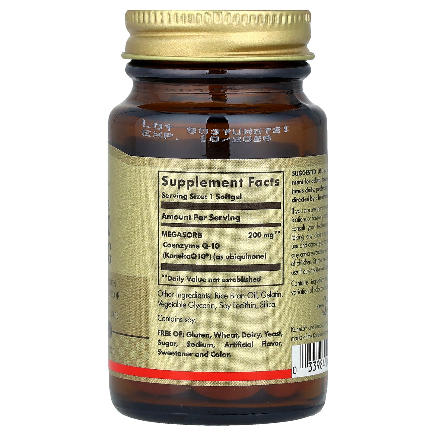 Solgar, Megasorb CoQ-10 , 200 mg, 30 Softgels