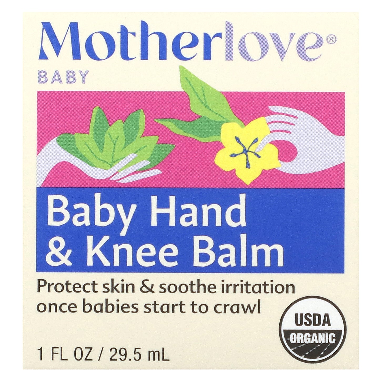 Motherlove, Baby, Hand & Knee Balm, 1 fl oz (29.5 ml)