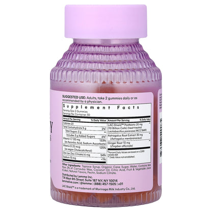 Lemme, Immunity Daily Wellness Gummies, Sweet Orange, 60 Gummies