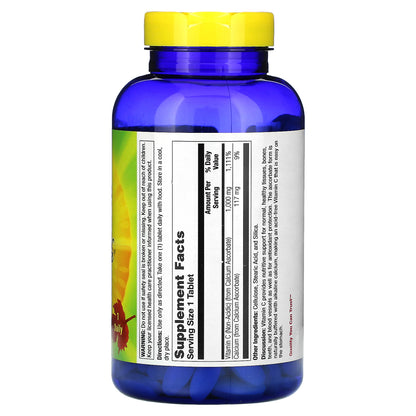 Nature's Life, C-1,000 Ascorbate, 250 Tablets