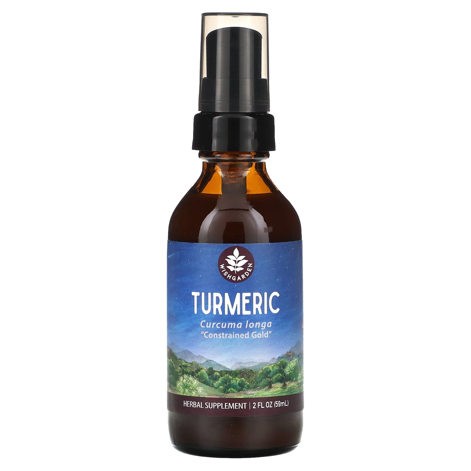 WishGarden Herbs, Turmeric, 2 fl oz (59 ml)