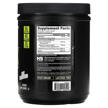 NutraBio, CGT MAX, Raw Unflavored, 0.97 lb (440 g)