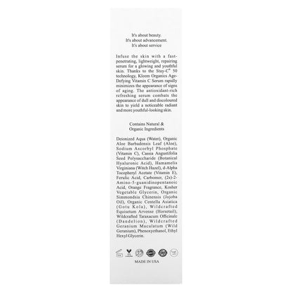 Kleem Organics, Jeunesse, Professional Age-Defying Vitamin C Serum, 1.7 fl oz (50 ml)