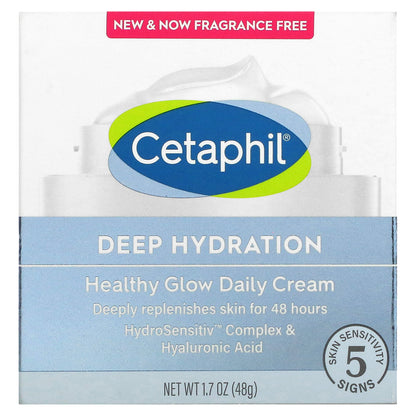 Cetaphil, Healthy Glow Daily Cream, Fragrance Free, 1.7 oz (48 g)