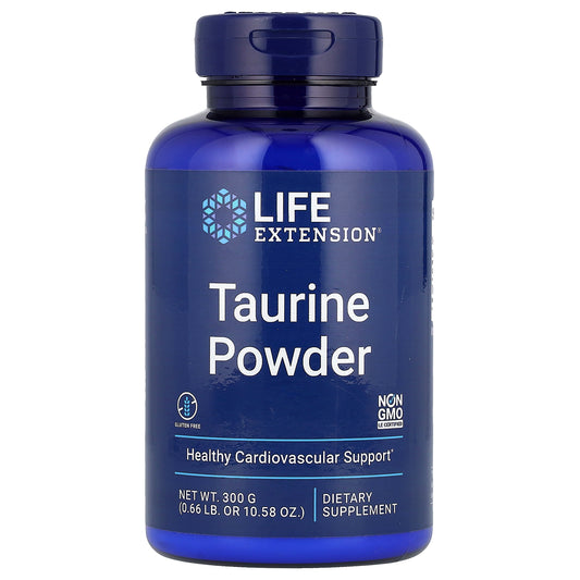 Life Extension, Taurine Powder, 10.58 oz (300 g)