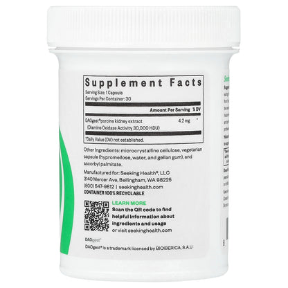 Seeking Health, Histamine Digest™, 30 Capsules (4.2 mg per Capsule)