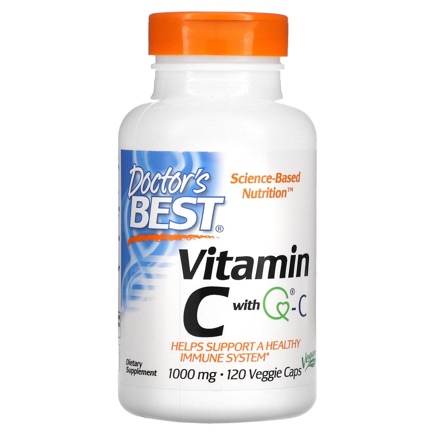 Doctor's Best, Vitamin C with Q-C, 1,000 mg, 120 Veggie Caps