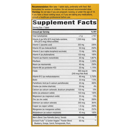 Nature's Way, Alive! Men's 50+ Ultra Multivitamin, 60 Tablets