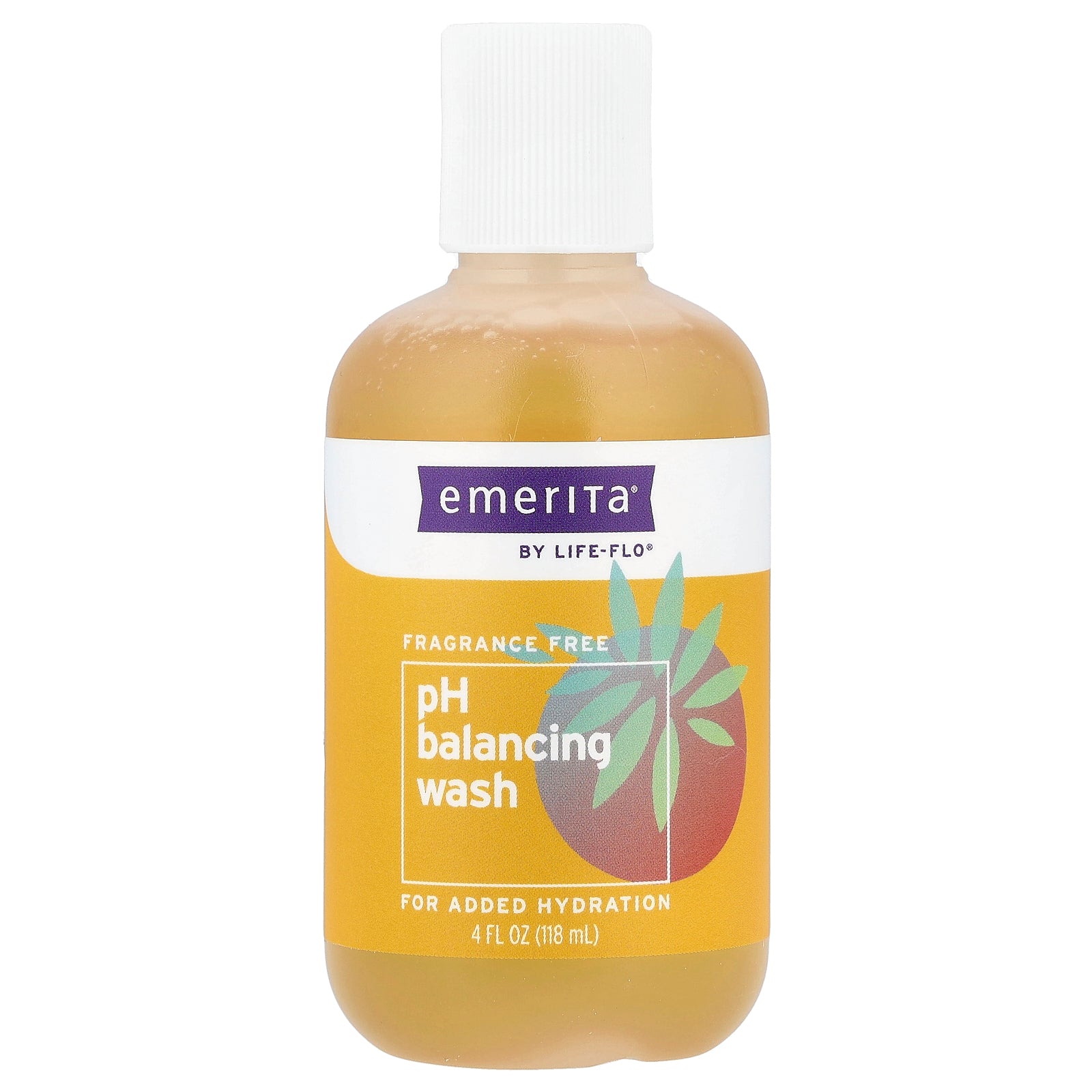 Emerita, pH Balancing Wash, Fragrance Free, 4 fl oz (118 ml)