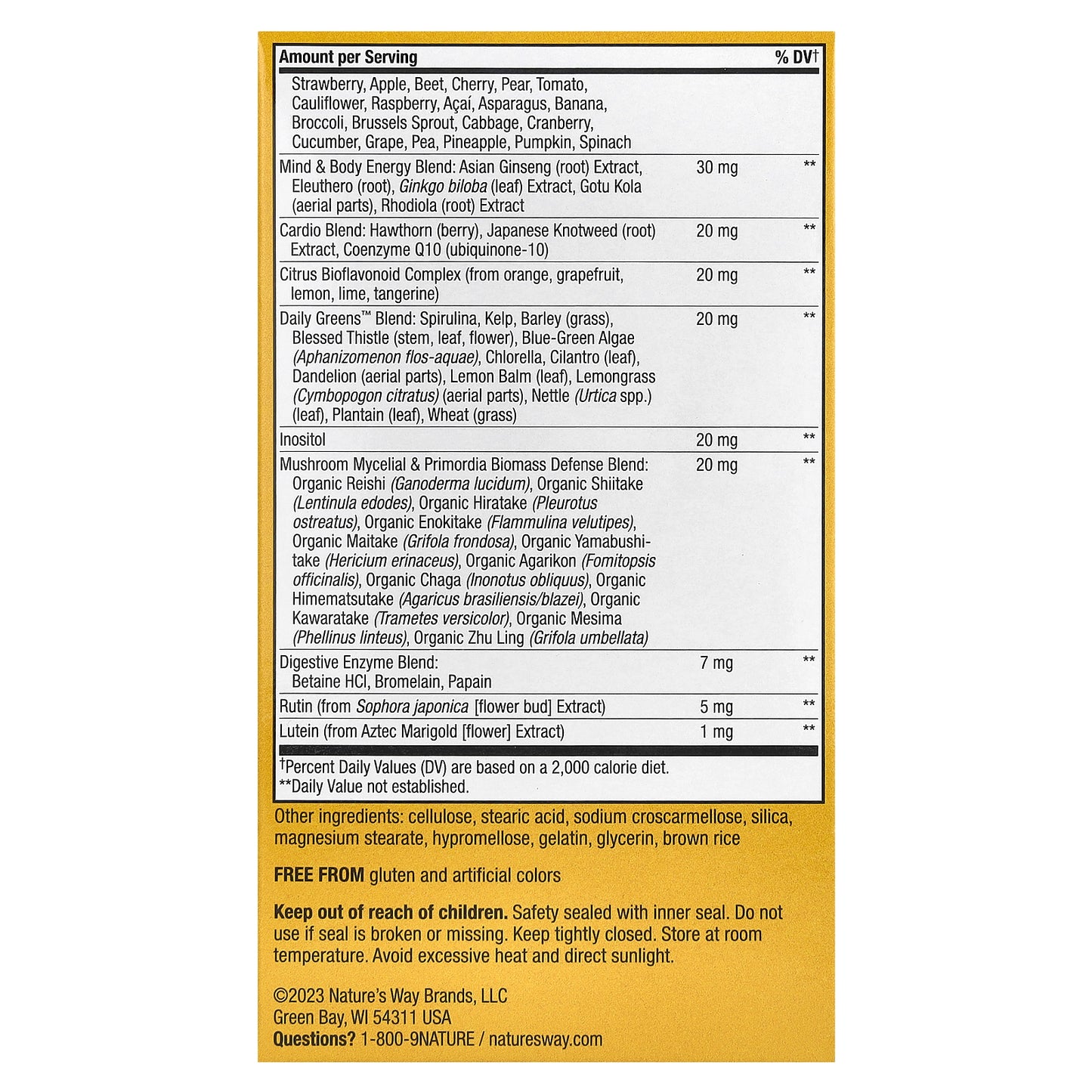 Nature's Way, Alive! Men's 50+ Ultra Multivitamin, 60 Tablets