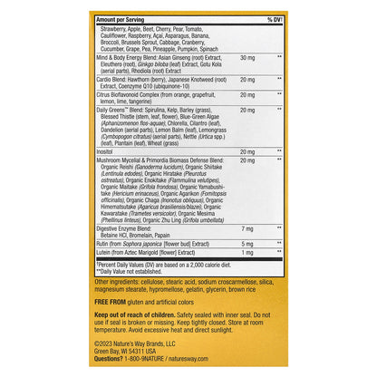 Nature's Way, Alive! Men's 50+ Ultra Multivitamin, 60 Tablets