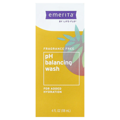 Emerita, pH Balancing Wash, Fragrance Free, 4 fl oz (118 ml)