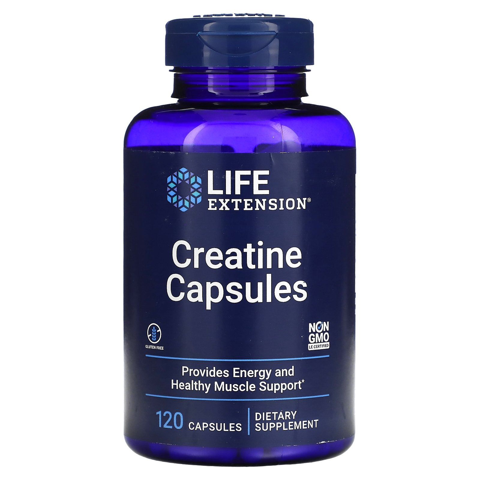 Life Extension, Creatine Capsules, 120 Capsules