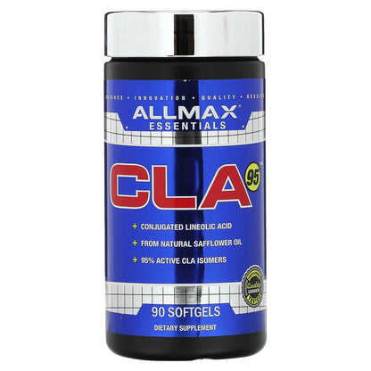 ALLMAX, Essentials, CLA95™, 1,000 mg, 90 Softgels