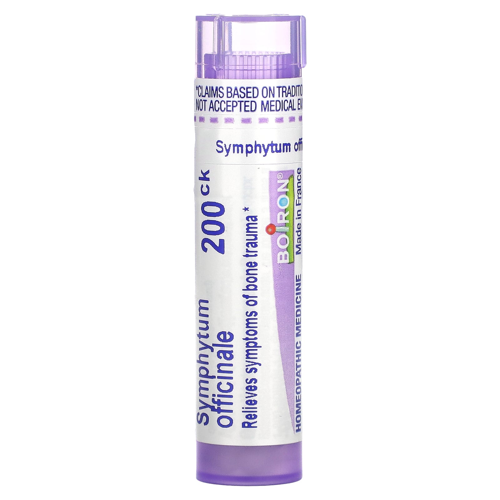 Boiron, Symphytum Officinale, 200CK, Bone Pain Relief, Approx 80 Pellets