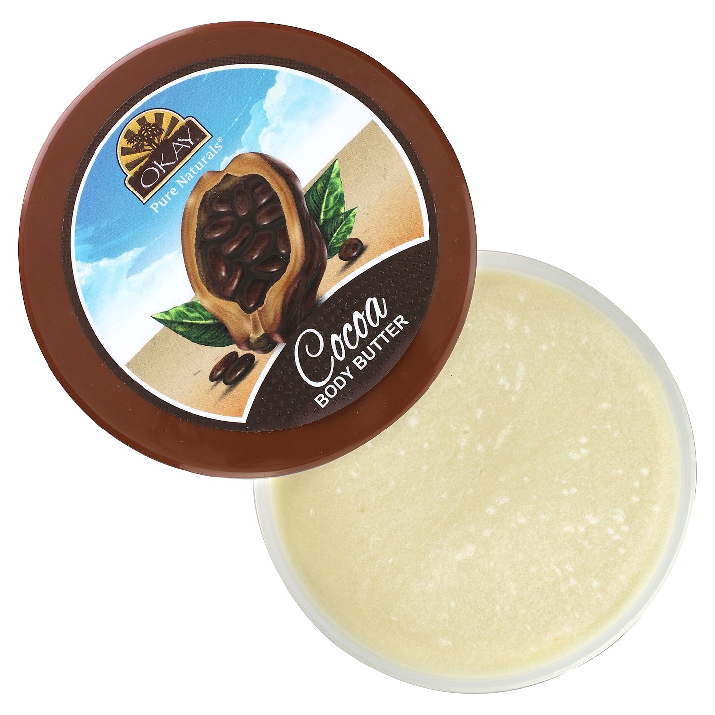 Okay Pure Naturals, Natural Cocoa Butter, Smooth, 7 oz (198 g)