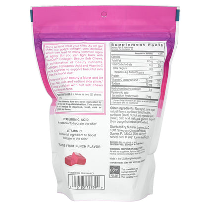 NeoCell, Collagen Beauty Soft Chews, Fruit Punch, 60 Soft Chews